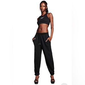 I. AM. GIA Black Sweat Pants XS NWT